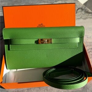 Hermes Kelly To Go - Green
